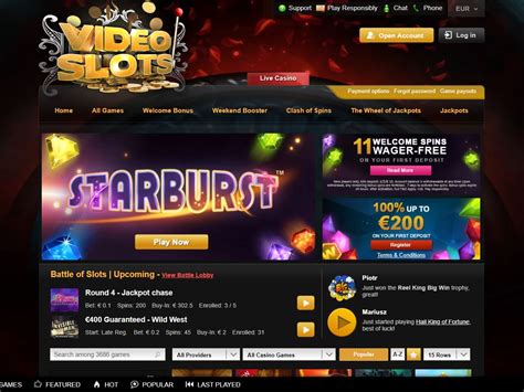 videoslots casino plc/